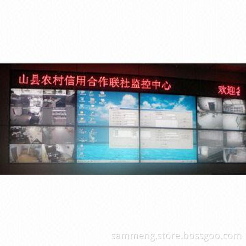 46-inch industrial narrow gaps LCD DID video wall with 3 years warranty CE FCC CCC and free software
